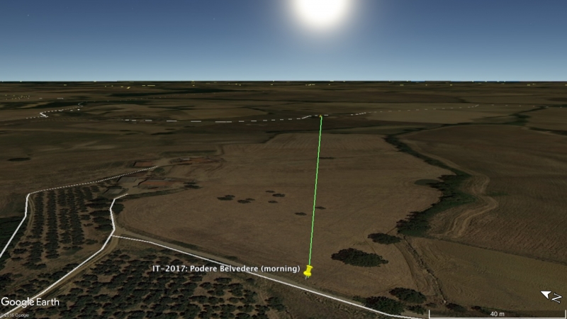 Google-Earth - Podere Belvedere (morning)