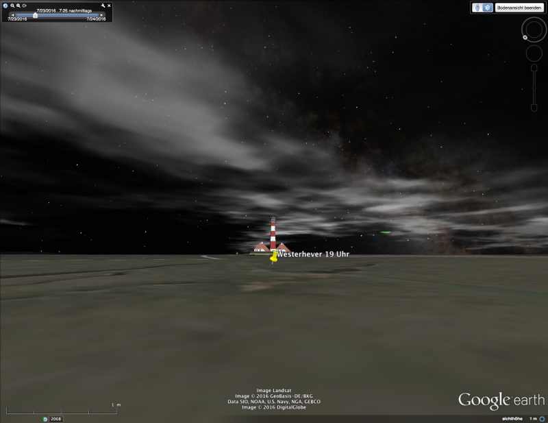 Google Earth Westerhever 19 Uhr