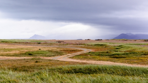 View towards the Snæfellsjökull from Langaholt