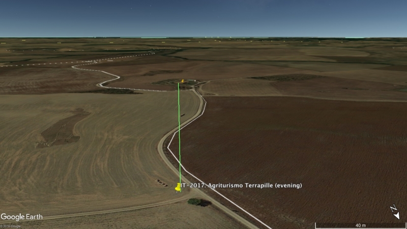 Google-Earth - Agriturismo Terrapille (evening)