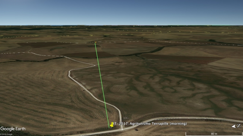 Google-Earth - Agriturismo Terrapille (morning)